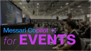 How to Use Messari Copilot for Events  Product Walkthrough [upl. by Mastic]