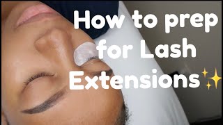 HOW TO PREP FOR LASH EXTENSIONS  CHARMING LASHES [upl. by Rochelle]