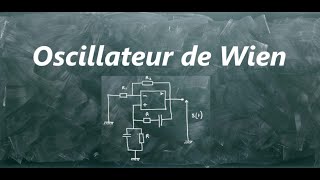 Oscillateur de Wien [upl. by Wilburn]