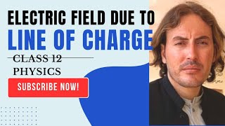 electric field Due to line of charge [upl. by Weihs428]