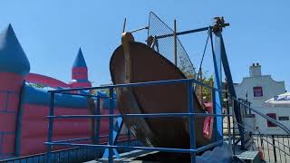 Jolly Roger Pirate Ship Ride At Oakwood Theme Park [upl. by Alael]