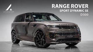 Range Rover Sport Dynamic SE D300  Walkaround [upl. by Einej]