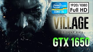 Resident Evil Village  GTX 1650  i5 8500  High settings  1080p [upl. by Agem377]