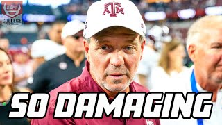 Jimbo Fisher at Texas AampM THE GREAT MISMANAGED HIRES in CFB history  The Matt Barrie Show [upl. by Jariah]