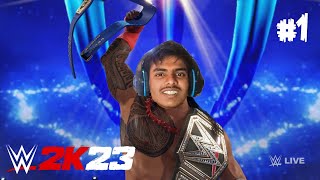 PLAYING WWE 2K23 FOR THE FIRST TIME [upl. by Trillby]