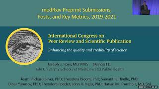 medRxiv Preprint Submissions Posts and Key Metrics 20192021 [upl. by Naggem218]