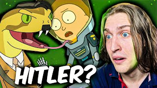 First Time Watching Rick and Morty  Rattlestar Ricklactica REACTION S4 E5 [upl. by Omland]