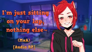 Bratty catboy annoys you while you game MxA [upl. by Shirlene998]