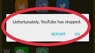 How To Fix YouTube Unfortunately Has Stopped Problem Solve [upl. by Anchie293]