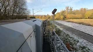 Führerstandsmitfahrt von Kassel Bettenhausen nach Kassel Rbf [upl. by Petronia]