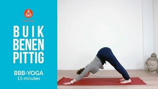 PITTIGE BUIK en BENEN YOGA [upl. by Sternberg970]