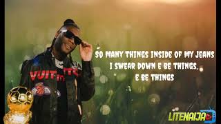 Burna Boy  Ballon Dor Ft Wizkid Lyrics [upl. by Pickering360]