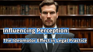 Influencing Perception The Ideomotor Effect in Legal Practice [upl. by Eidoj]