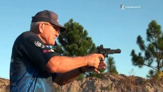 Jerry Miculek deals with the quotyoungstersquot at 2012 Steel Challenge  Clip from Hot Shots TV Show [upl. by Baiel958]