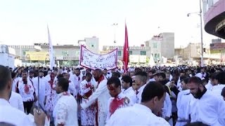 Shiite Ritual Draws Blood Evokes Historyand ISIS Fight [upl. by Ailhad586]