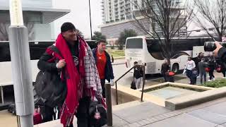 UTSA Football 2023 Frisco Bowl Arrival 121523 [upl. by Mace]