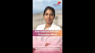 International Infection Prevention Week  Kauvery Hospital Chennai  Shorts [upl. by Aicelaf239]