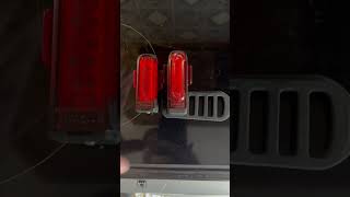 Lezyne Strip Drive Pro Rear Light 300 Vs 400New on highest Day Flash setting  who wins [upl. by Elletnwahs]