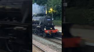 Black 5 Stanier Class 44871 Speeding Through Twyford [upl. by Amlet144]