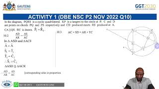 01 NOVEMBER 2024 1400  1530 MATHEMATICS PAPER 2 GRADE 12 [upl. by Murtagh]