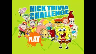 Gameplay  1294 Nick Trivia Challenge DVD Menu  360 [upl. by Annuahsal296]