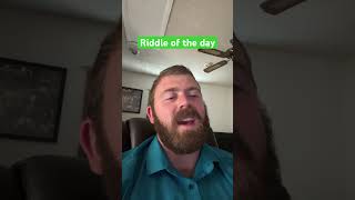 Riddle of the day youtubeshorts riddlecommunity riddleaddict [upl. by Nordek]