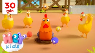 Chick Chick Chick 🐥  Animal Songs for Kids  HeyKids Nursery Rhymes [upl. by Sibeal]