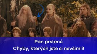 Pán prstenů Chyby kterých jste si nevšimli [upl. by Laenaj]