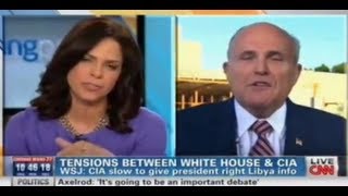 Benghazi Soledad OBrien Calls Out Giuliani [upl. by Siuraj]