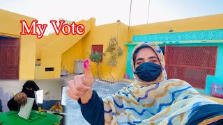 My First Vote 🥰  Zaini Baji [upl. by Roby]