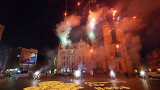 Feuerwerk zum Lichterfest in Halle 2024 [upl. by Adleremse94]