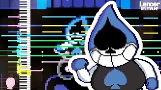 Lancers Theme Overworld  DELTARUNE  MIDI Remaster [upl. by Minoru]