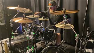 Prismaleik  Kvarnen drum cover  LappNils [upl. by Yrram]