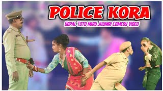 Police KoraToto Rundo Miru Jhumri Comedy VideoNew Santhali Comedy VideoHiralalCameraman [upl. by Gene]