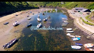 Visit Pembrokeshire  summer from the coastal path [upl. by Nerland351]