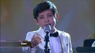 Eddy Valenzuela   VIVO POR ELLA  Andrea Bocelli  Academia Kids Cover [upl. by Adnawahs]