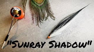 quotSunray Shadowquot Tube Fly Variant How to tie a tube fly Fly tying tutorial [upl. by Howlyn35]