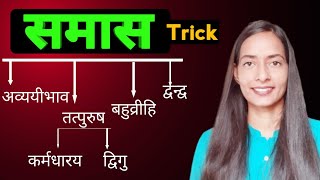 समासSamasSamas Hindi GrammarSamas Tricks In HindiSamas Ke Bhed [upl. by Harwill]