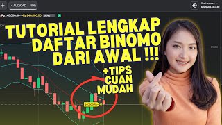 SIMAK CARA DAFTAR BINOMO DAN TIPS TRADING GAMPANG [upl. by Gustave]