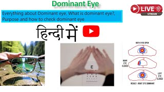 Dominant Eye How to check dominant eye and importance of dominant eye [upl. by Melar114]