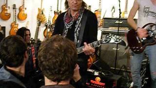 2 The Scorpions Matthias Jabs James Kottak and Pawel Maciwoda  MJ Guitars Dec12 2012 [upl. by Ameerahs257]