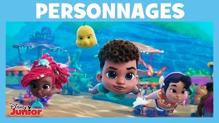 Disney Junior Ariel  Présentation des personnages [upl. by Janerich]