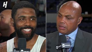 Kyrie irving joins Inside the NBA after Game 1 FULL Interview [upl. by Asirrom274]