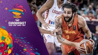 Croatia v Spain  Highlights  FIBA EuroBasket 2017 [upl. by Fawnia304]