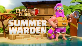 Summer Warden To The Rescue Clash of Clans Season Challenges [upl. by Aniluj]