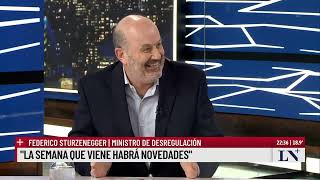 quotArgentina es un exceso regulatorio por todos ladosquot Federico Sturzenegger con José Del Río [upl. by Paula]