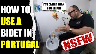 How To Use A Bidet In Portugal [upl. by Otila]