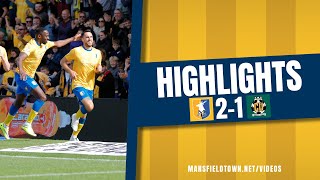 Mansfield Town v Cambridge United Highlights [upl. by Eiraminot]