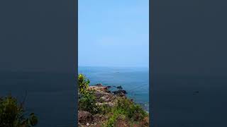 Vagator beach cliff view in goa so beautiful [upl. by Avonasac]