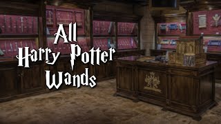 All Harry Potter Wands from Noble Collection [upl. by Haerdna]